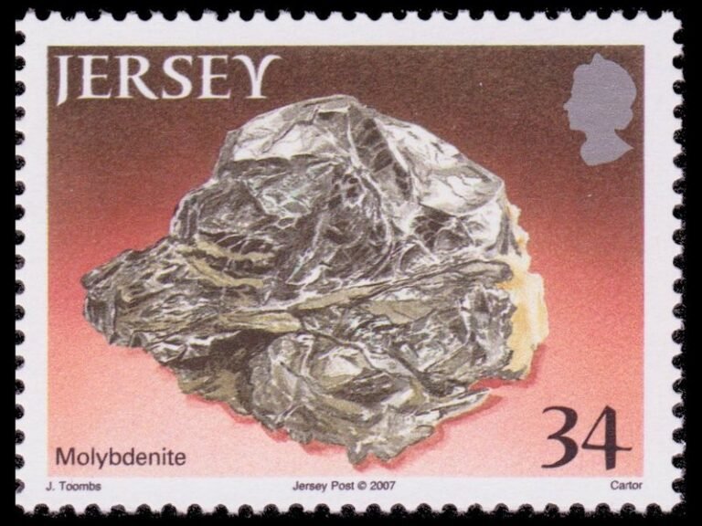 Mineral Stamps from Jersey