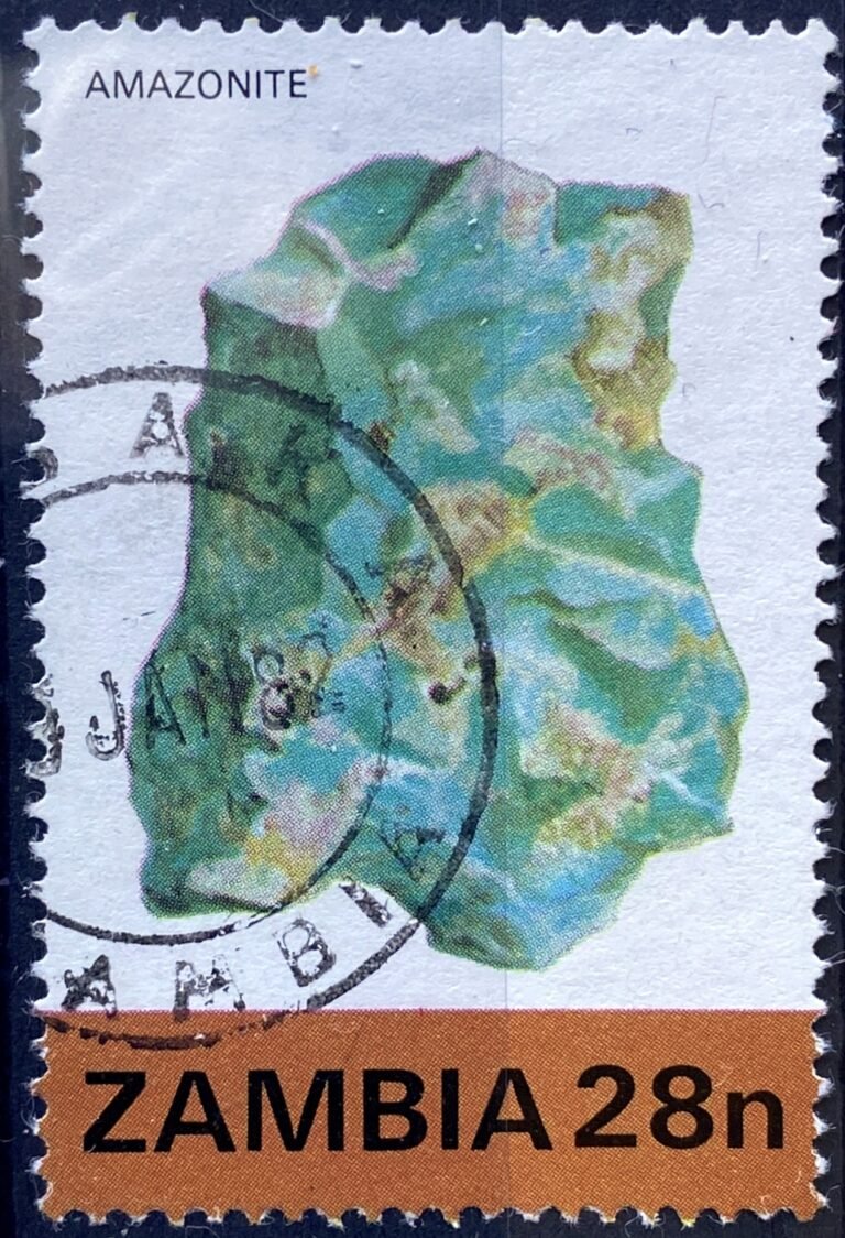 Mineral Stamps from Zambia
