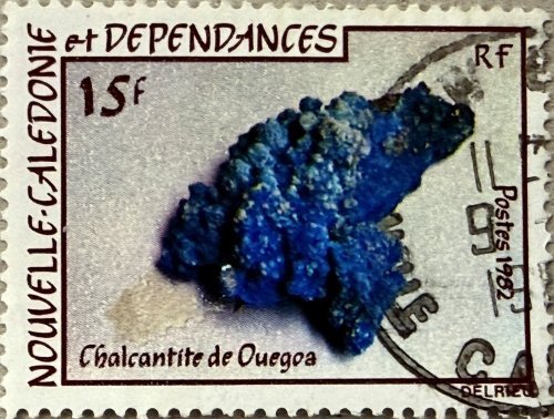 New Caledonia 1982 Chalcanthite 15f